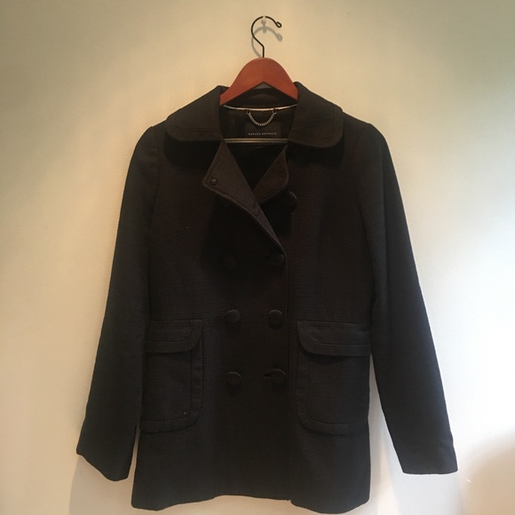 Banana Republic double breasted pea coat, size M - Picture 2 of 16